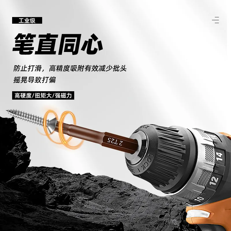 Power Tools Electrical - S2 Hex Bit Set Electric Screwdriver