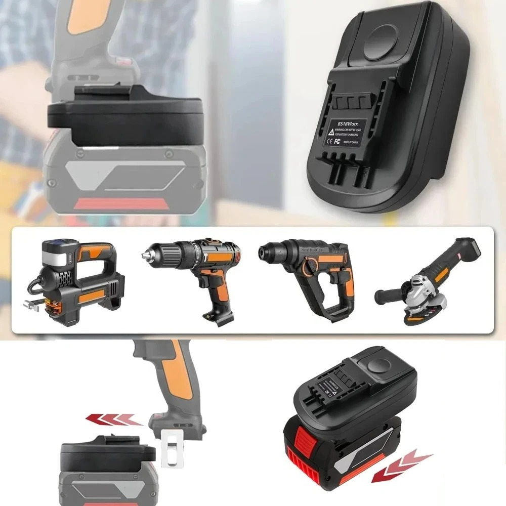 Power Tools Underwater - BOS18Worx Battery Adapter For Bosch 18V