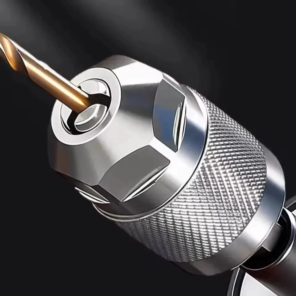 Power Tools Brand - 3-Jaw Keyless Drill Chuck Adapter 1.5-6.5mm