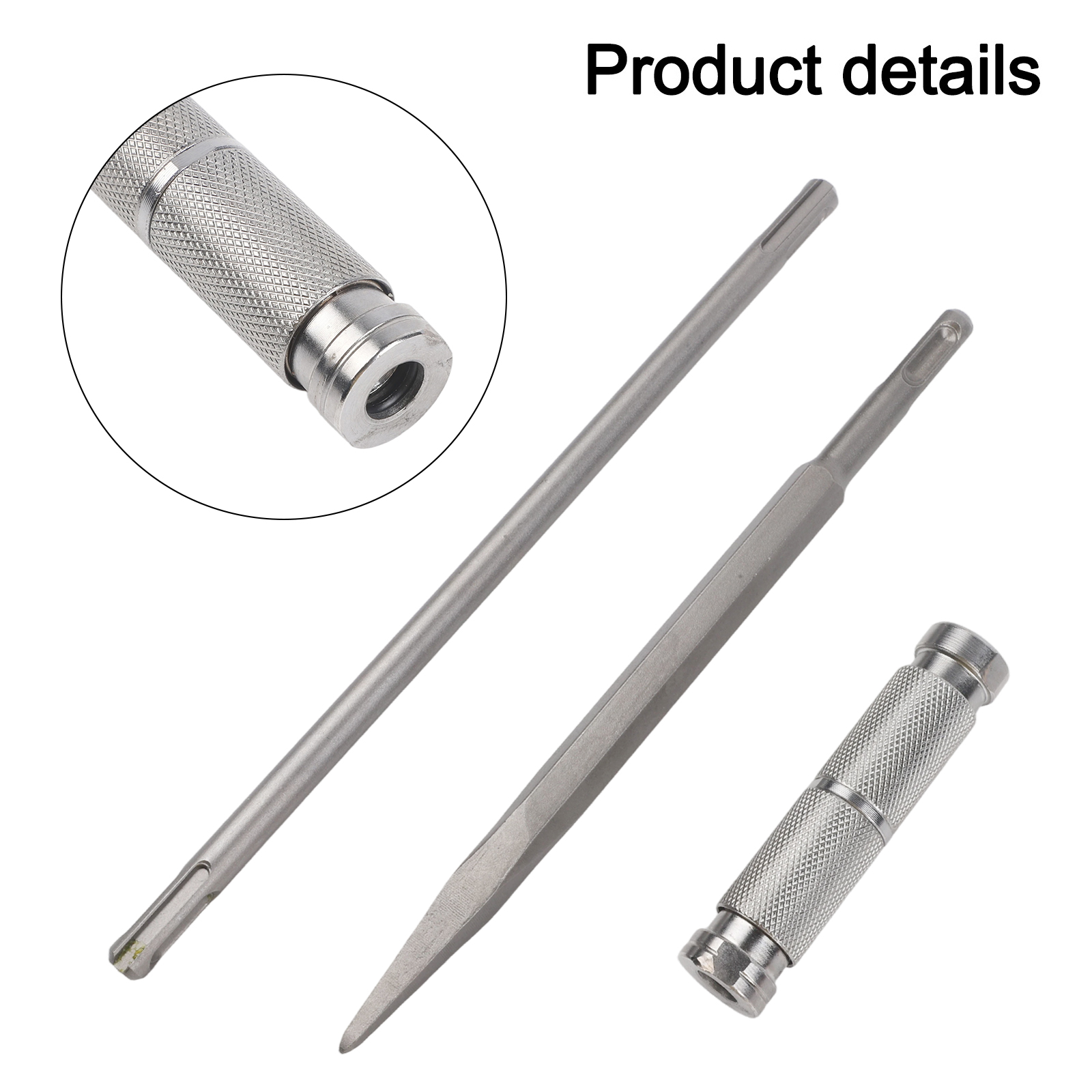 Hammer Drill Sds - 26cm Double-Ended Round Shank Extension Rod