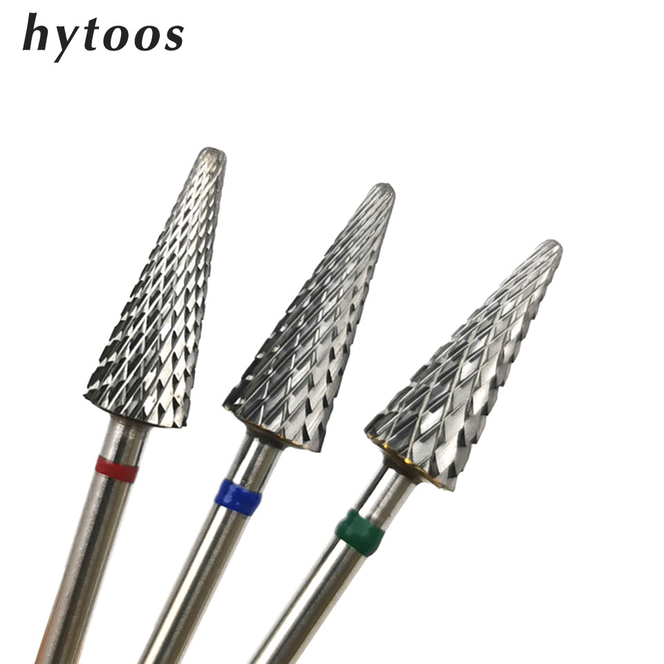 Power Tools Brand - HYTOOS Cone Shape Nail Drill Bit