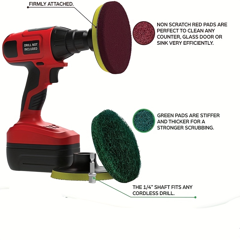 Car Electric Drill Brush Kit E - Power Tools Brand ulasan dan harga