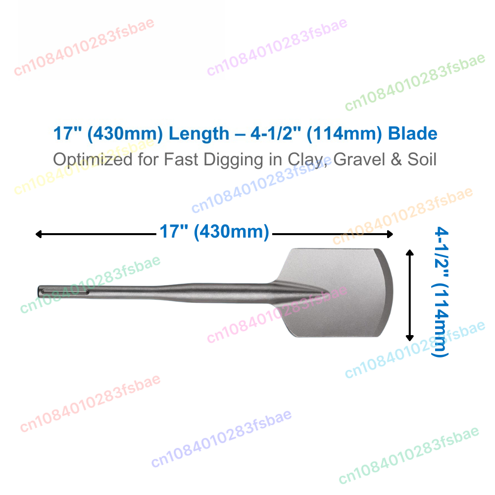 4‑1/2 In x 17 In SDS Max Clay  - Hammer Drill Sds ulasan dan harga