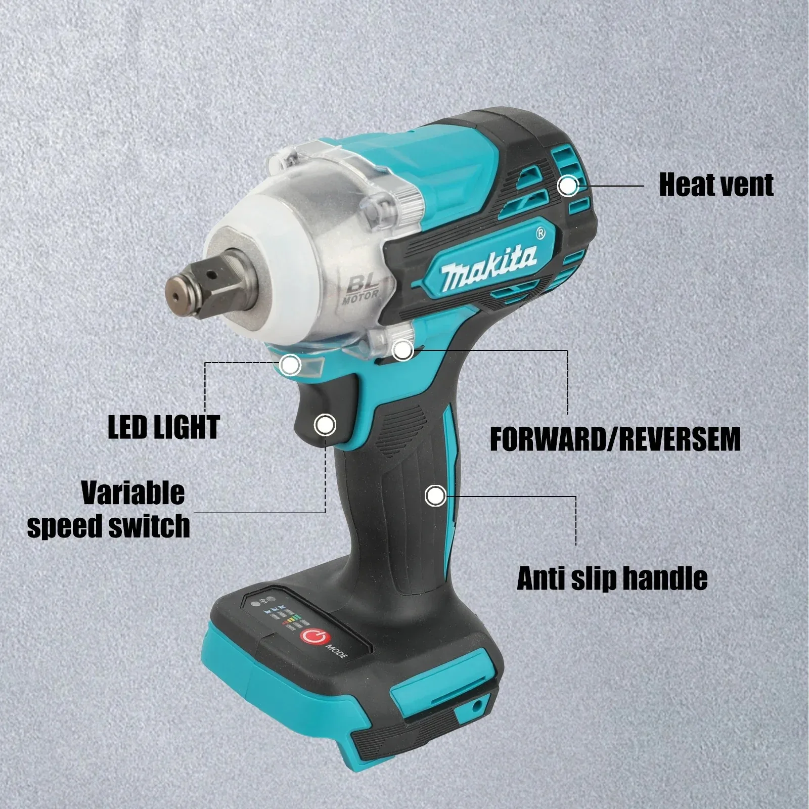 Brushless Makita DTW300 Batter - Power Tools Battery Repair ulasan dan harga