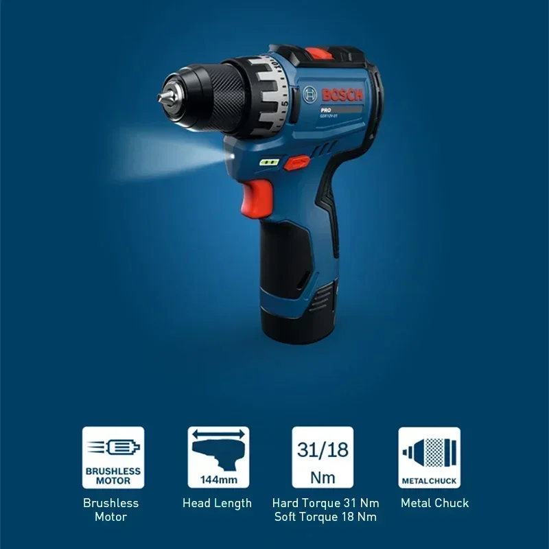 BOSCH GSR12V-31 Cordless Elect - Power Tools Cordless ulasan dan harga