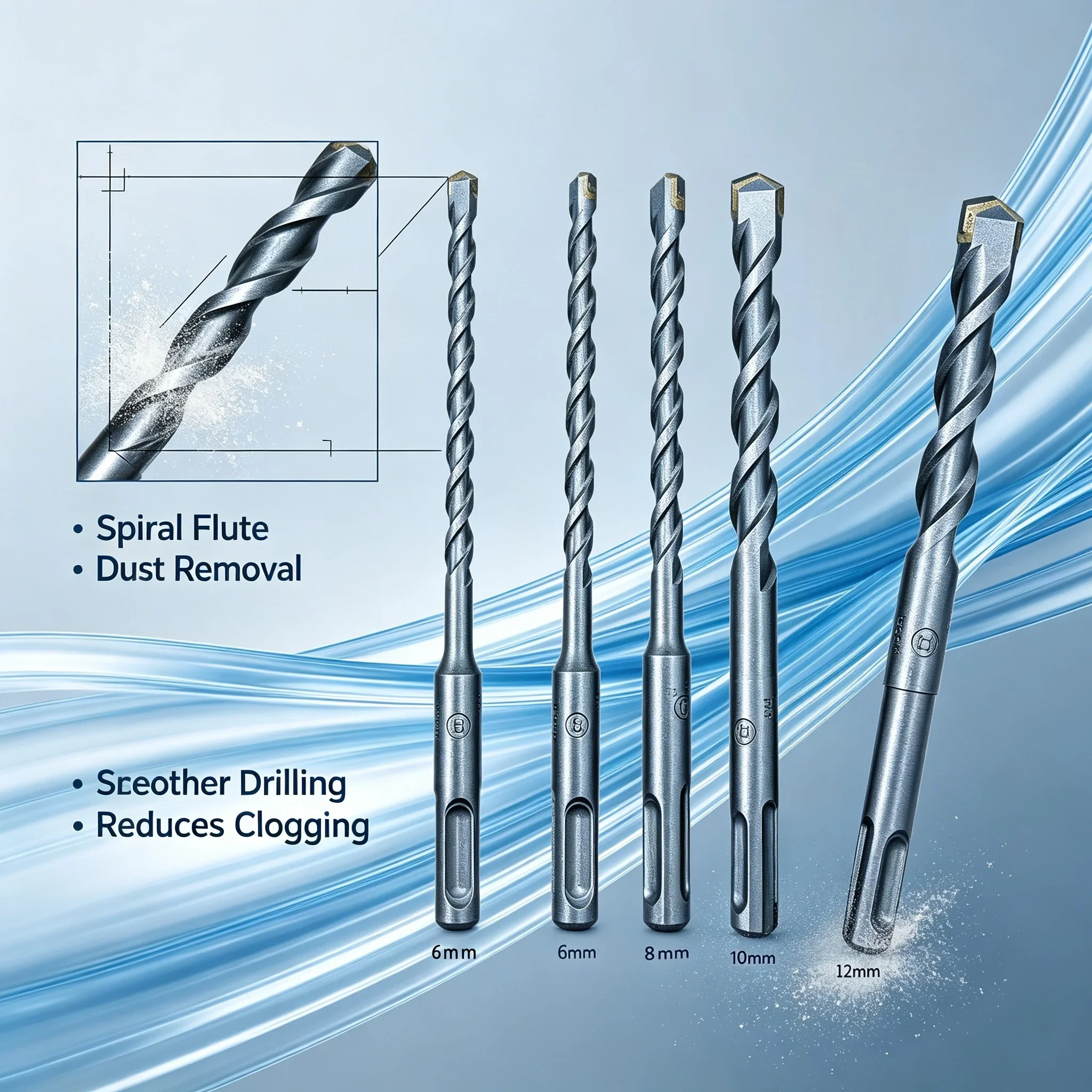 Bosch SDS‑plus‑1 5Pcs Masonry  - Hammer Drill Sds ulasan dan harga