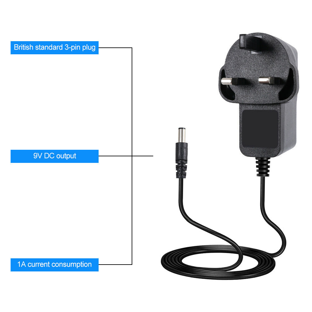 1pcs AC/DC 9V UK Plug Power Su - Power Tools Uk ulasan dan harga