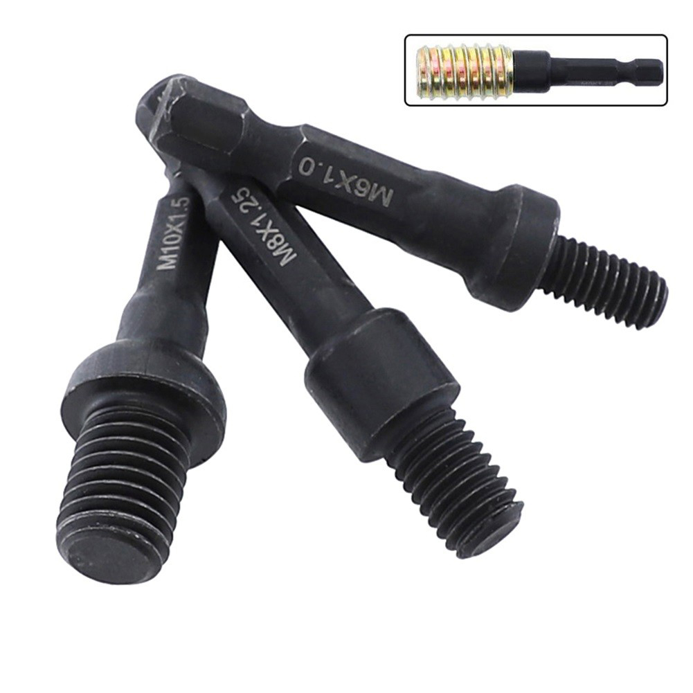 3Pcs Socket Adapter M6/M8/M10  - Power Tools Underwater ulasan dan harga