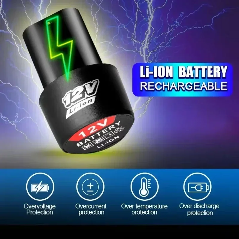 12V Rechargeable Lithium-Ion B - Power Tools Uk ulasan dan harga