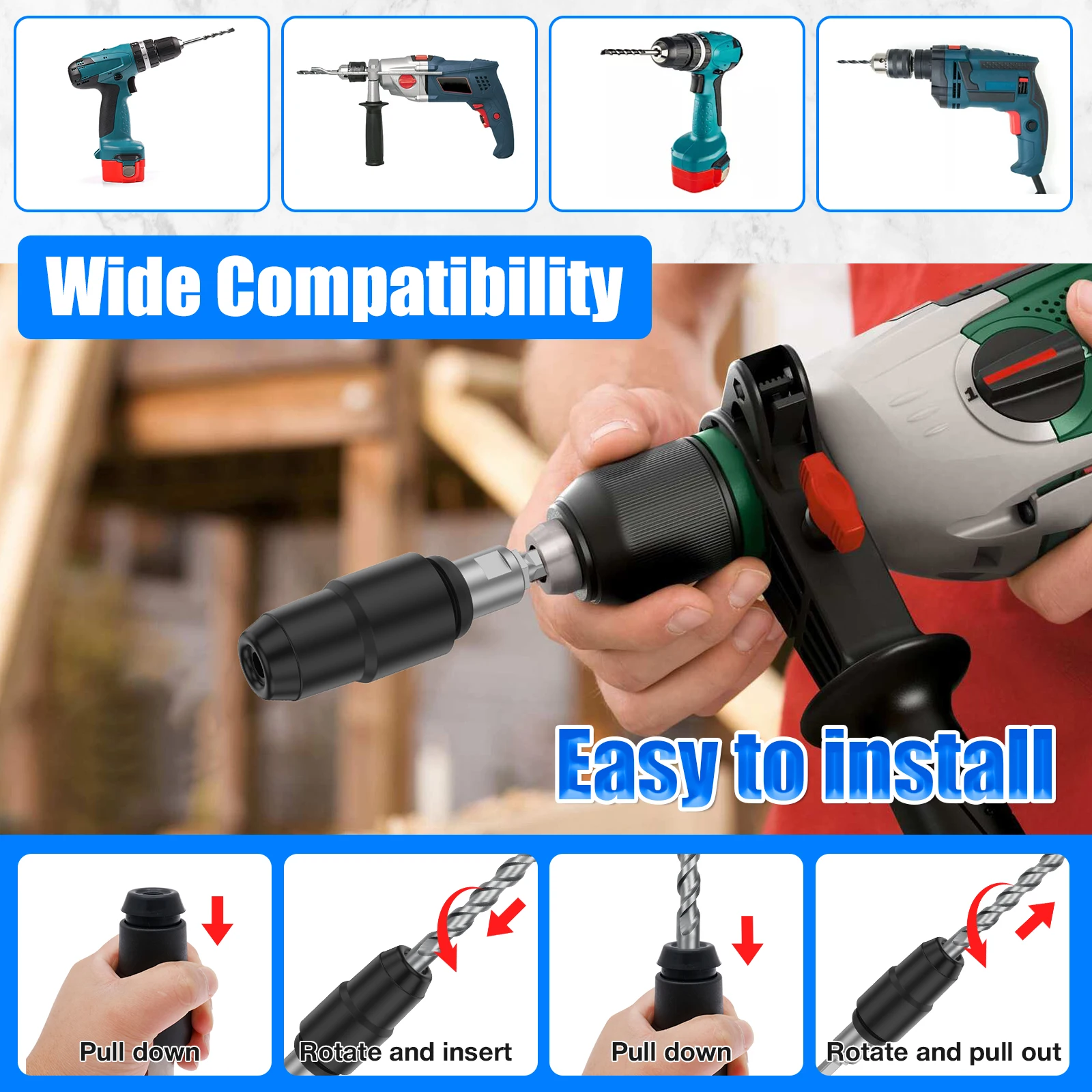 1Pc SDS Plus to SDS Max Adapte - Hammer Drill Sds ulasan dan harga