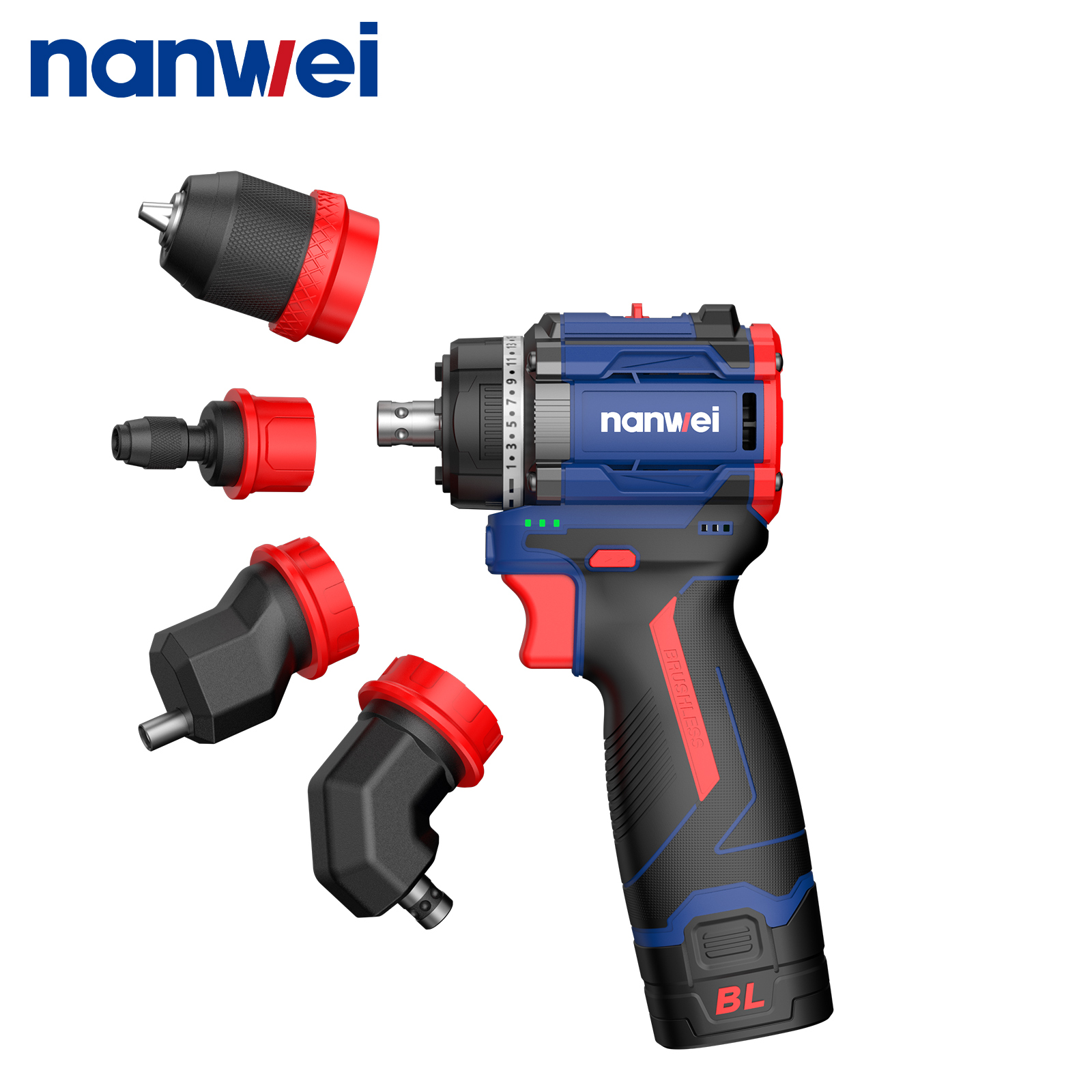 NANWEI Cordless Electric Screw - Combo Power Tools ulasan dan harga