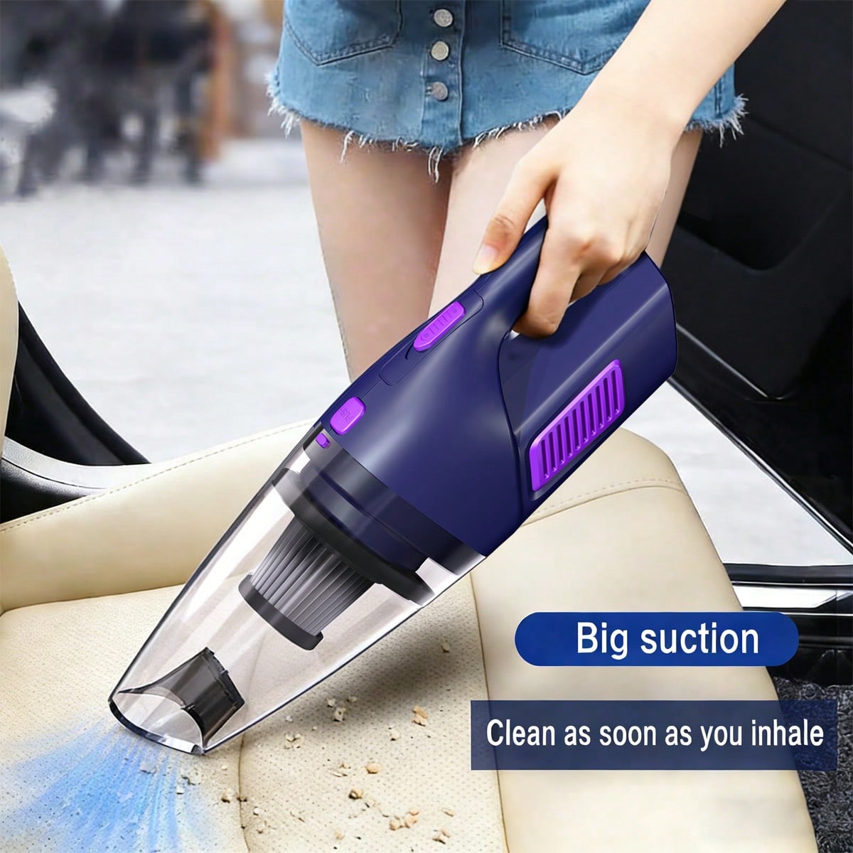 CascadeVac Handheld Car Vacuum - Power Tools For Home ulasan dan harga