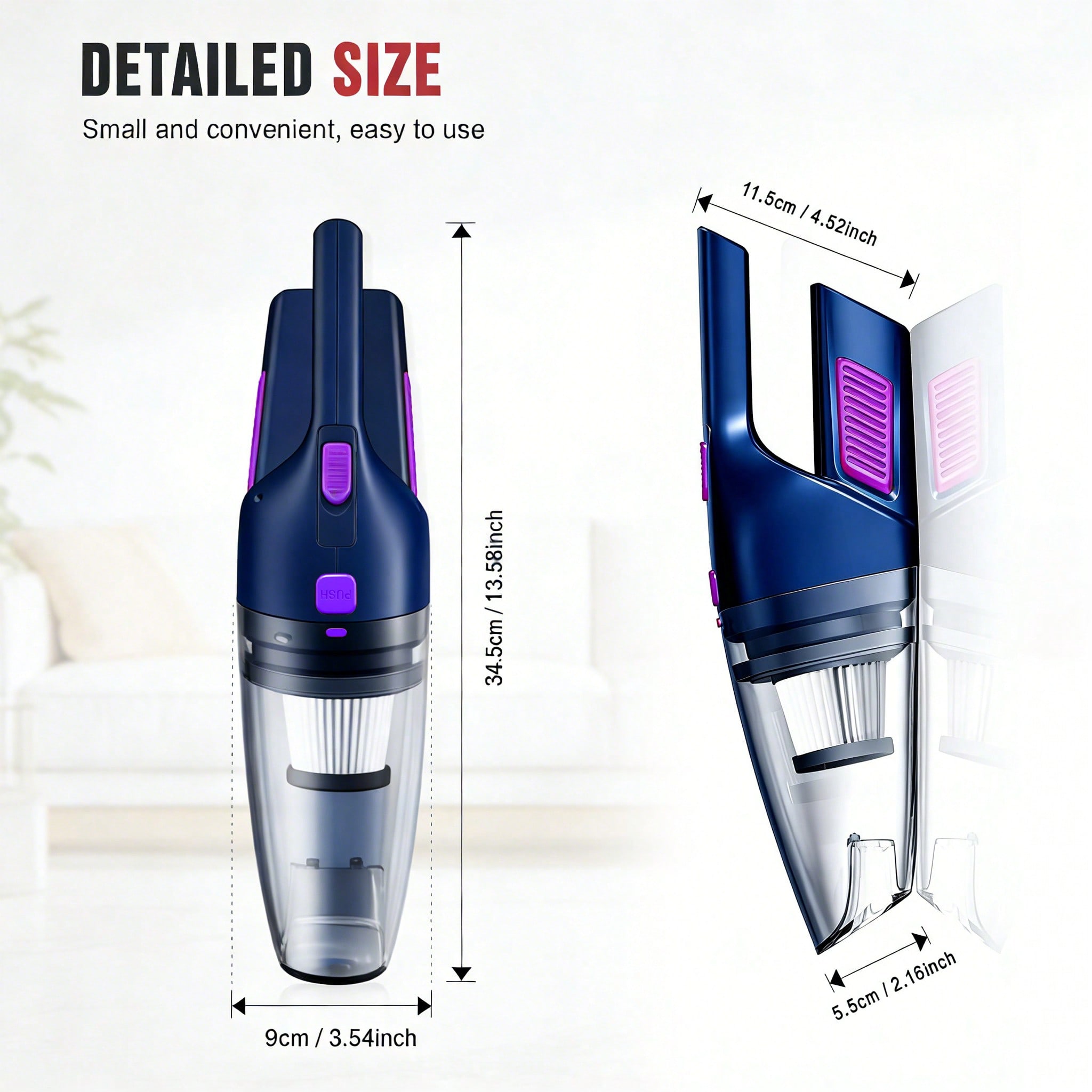 CascadeVac Handheld Car Vacuum - Power Tools For Home ulasan dan harga