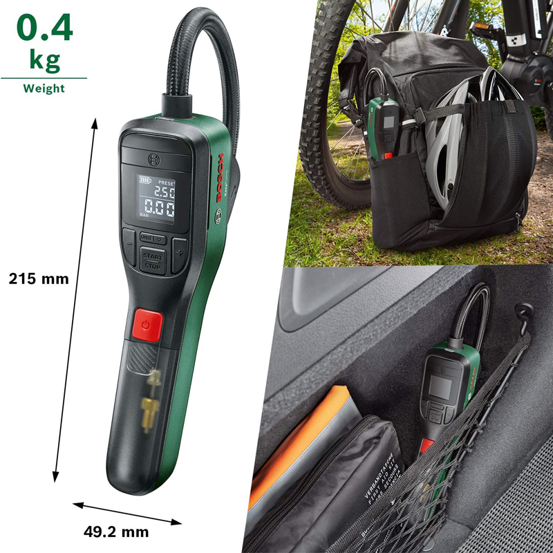 BOSCH Easy Pump Cordless Compr - Air Compressor Mini ulasan dan harga