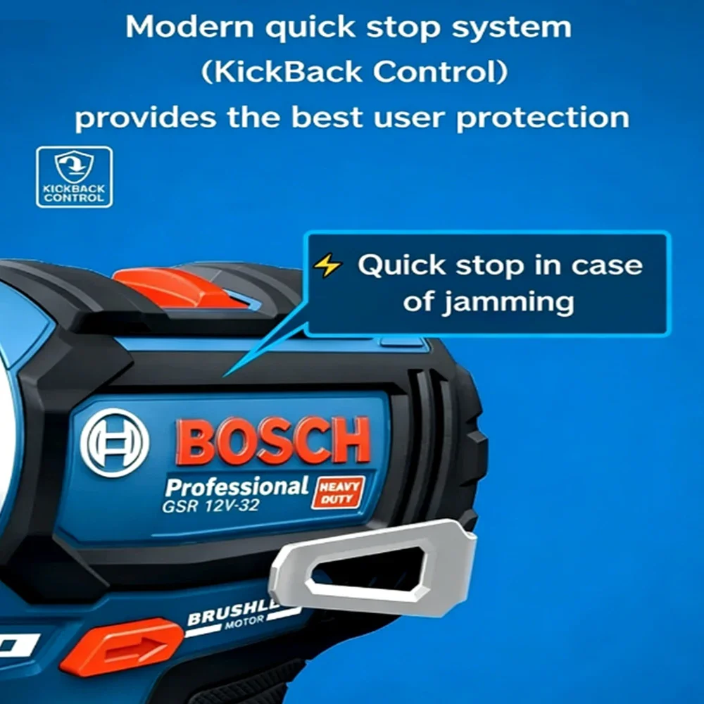 Bosch Professional GSR 12V-32  - Power Tools Cordless ulasan dan harga