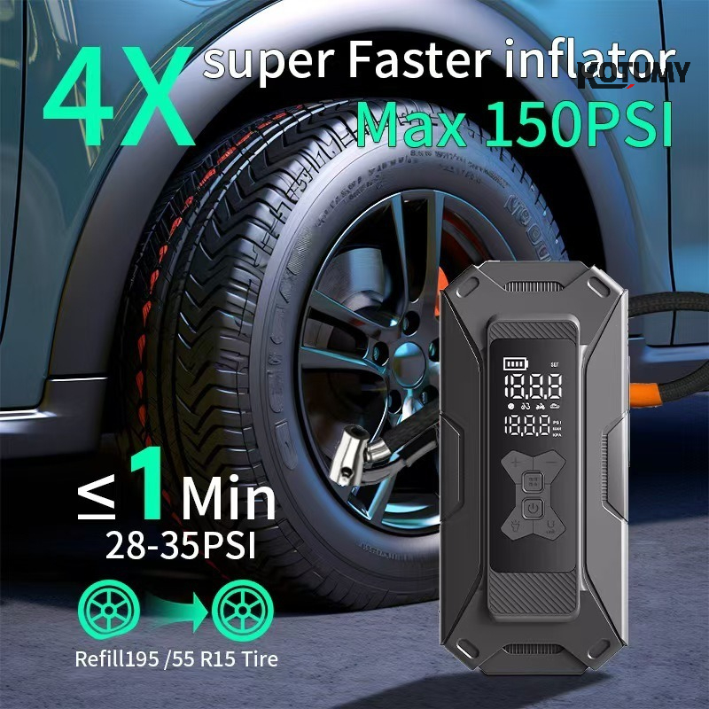 Mini Wireless Air Compressor A - Air Compressor Mini ulasan dan harga