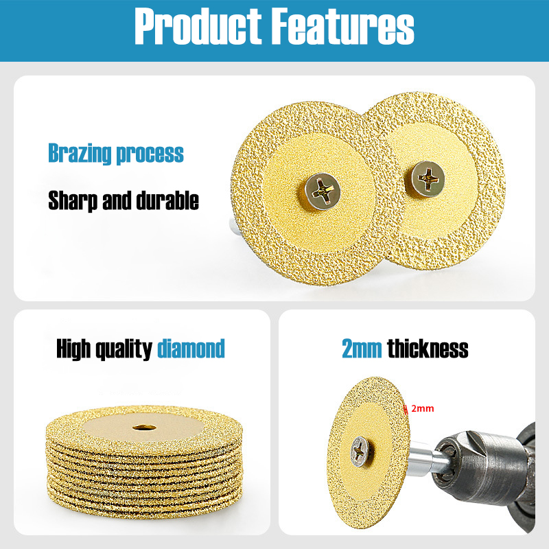 40mm Braze Diamond Saw Blade M - Power Tools Brand ulasan dan harga
