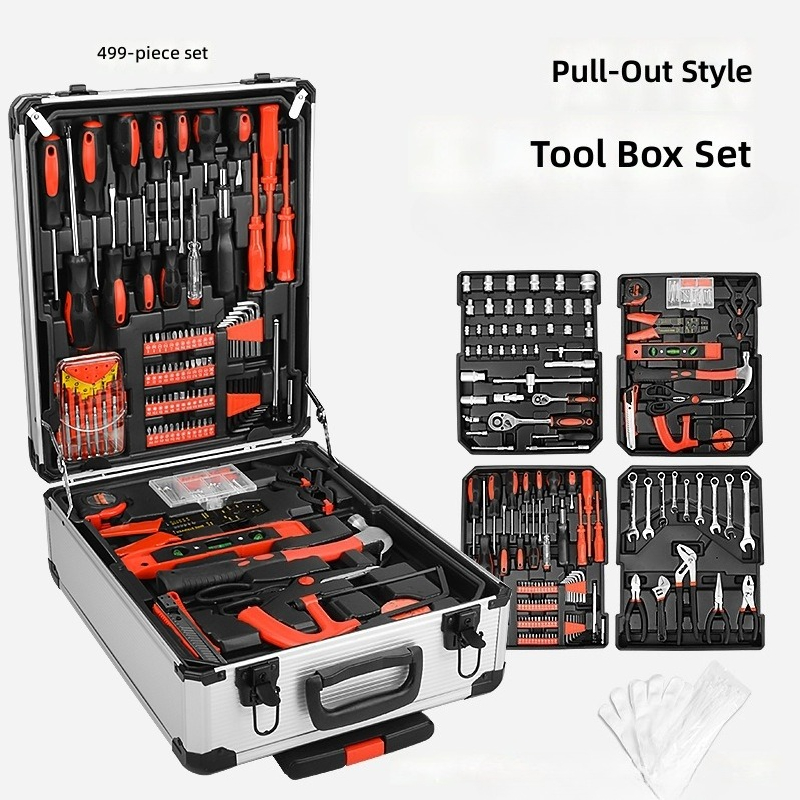 Tie rod 499-piece set Aluminum - Combo Power Tools ulasan dan harga