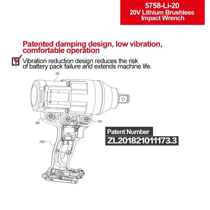 Devon 20V large torque three t - Power Tools Cordless ulasan dan harga