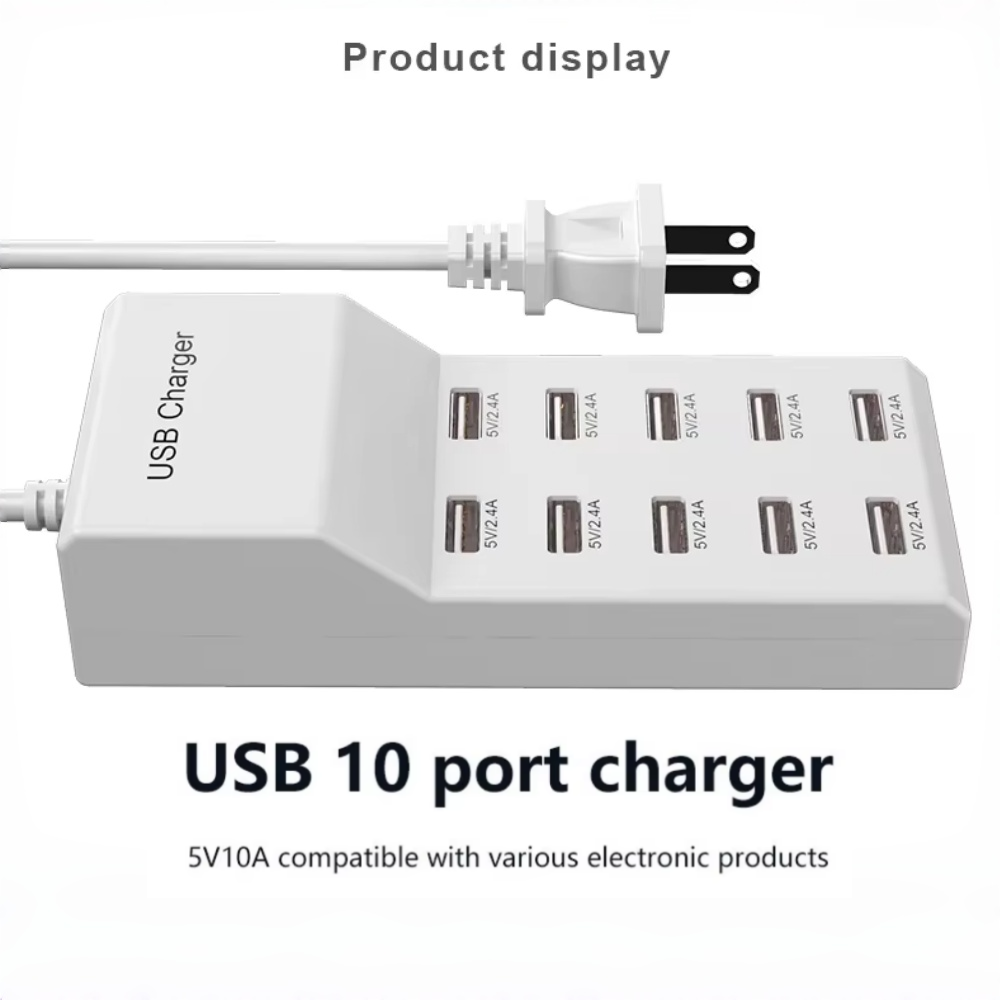 10 Ports USB Hub Fast Charger  - Power Tools Uk ulasan dan harga