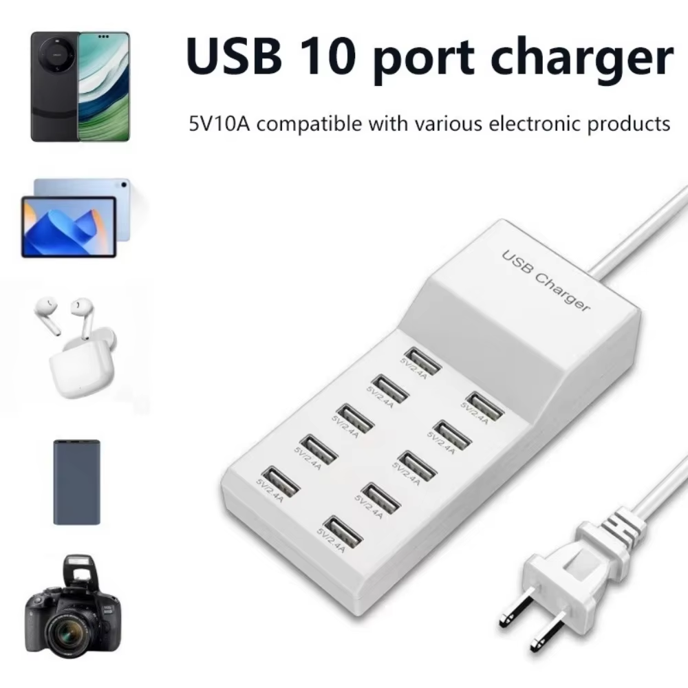 10 Ports USB Hub Fast Charger  - Power Tools Uk ulasan dan harga