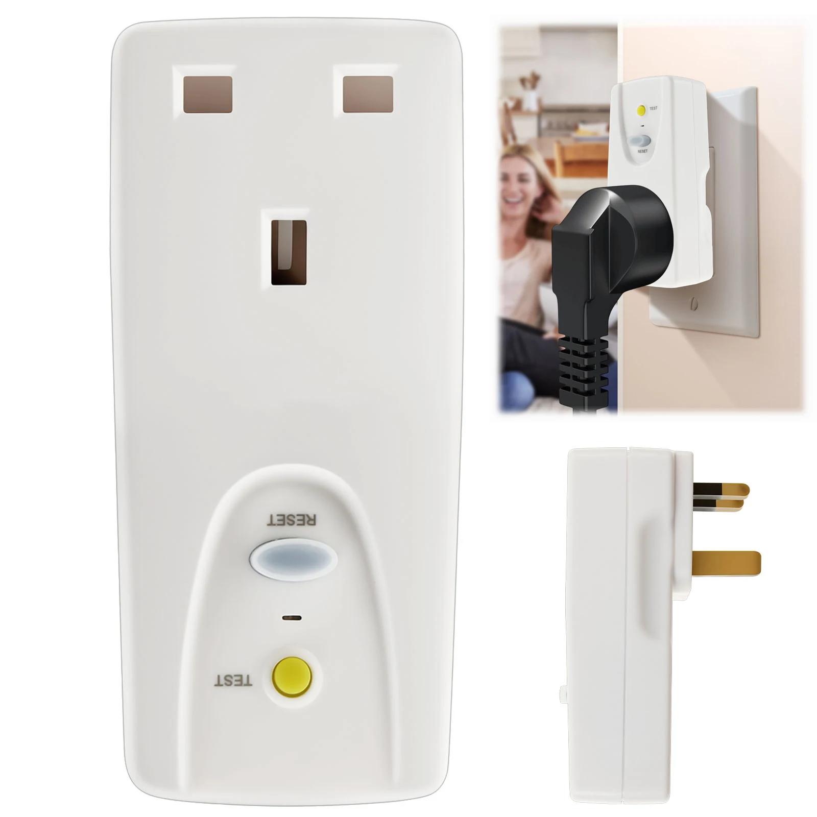 RCD Plug Safety RCD Adaptor UK - Power Tools Uk ulasan dan harga