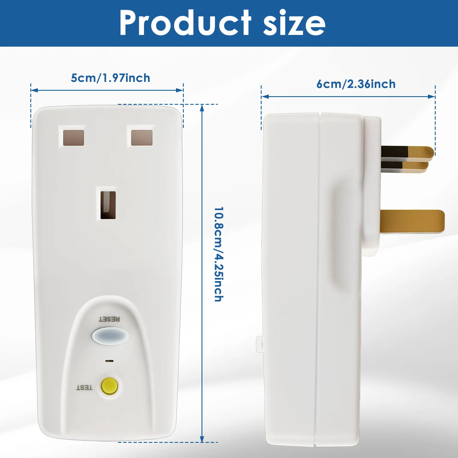 RCD Plug Safety RCD Adaptor UK - Power Tools Uk ulasan dan harga