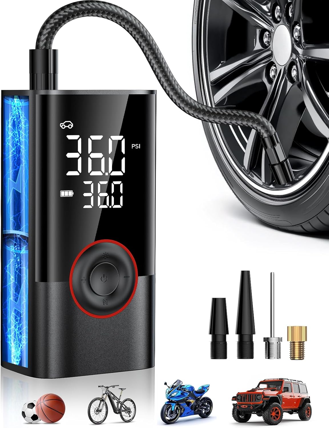 Portable Wireless Air Compress - Air Compressor Mini ulasan dan harga
