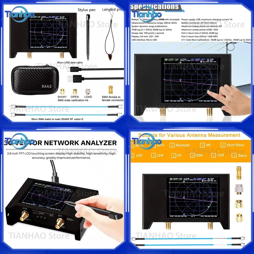 for NanoVNA V2 3G S-A-A-2 Digi - Power Tools Vector ulasan dan harga