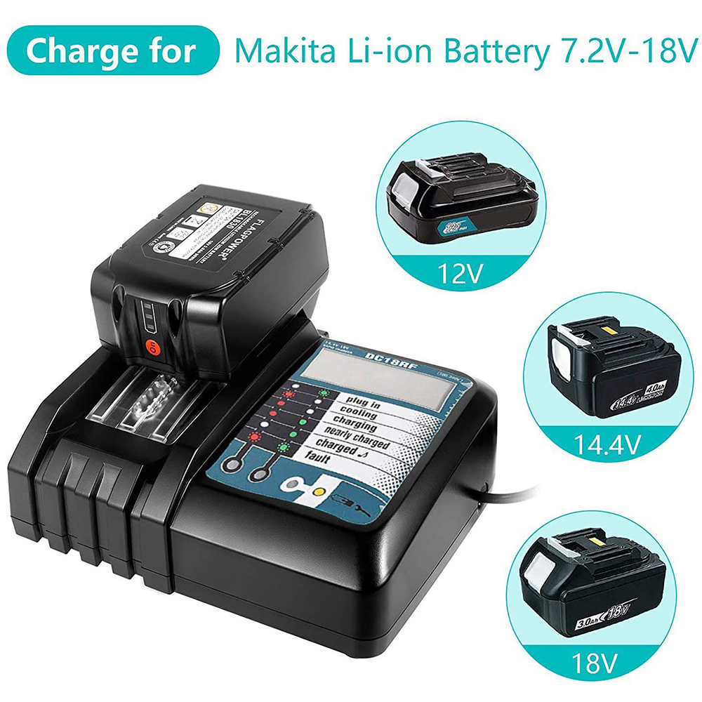DC18RF 3A Battery Charger for  - Power Tools Uk ulasan dan harga