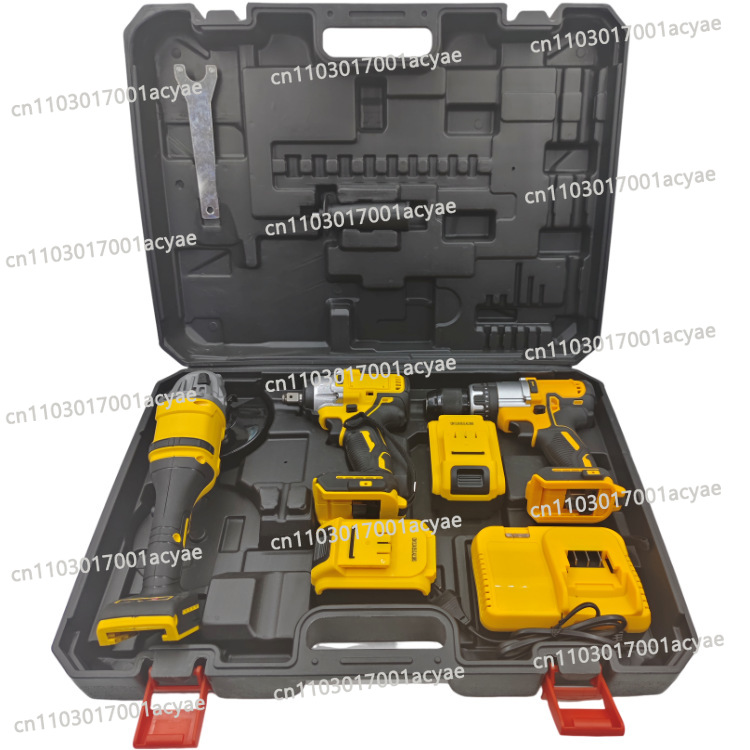 Angle Grinder & Electric Drill - Combo Power Tools ulasan dan harga