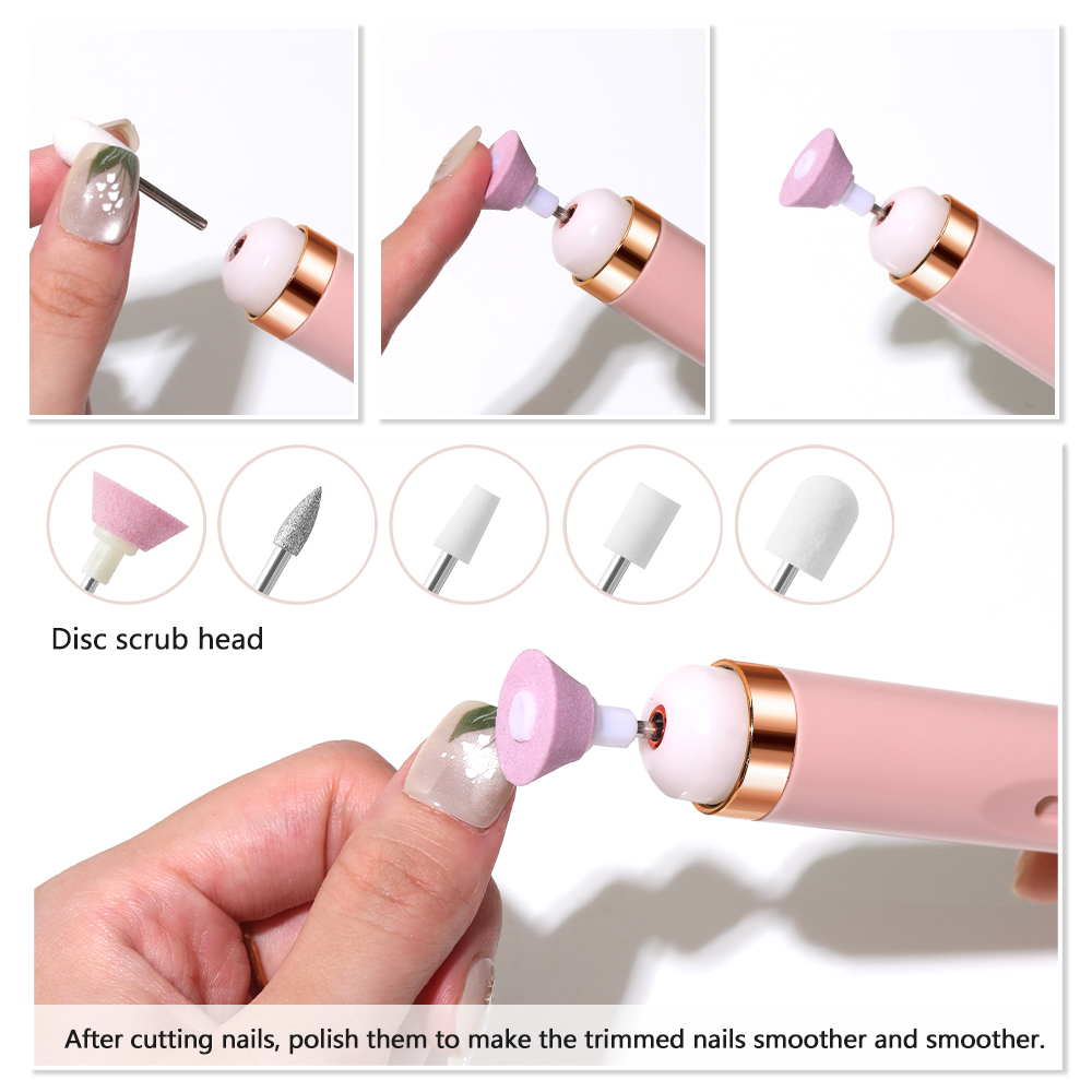 5 in 1 Portable Nail File Care - Combo Power Tools ulasan dan harga