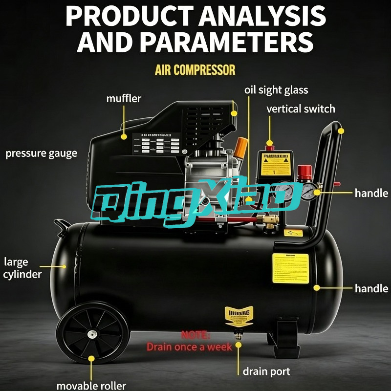 Portable 24L Air Compressor 22 - Air Compressor Mini ulasan dan harga