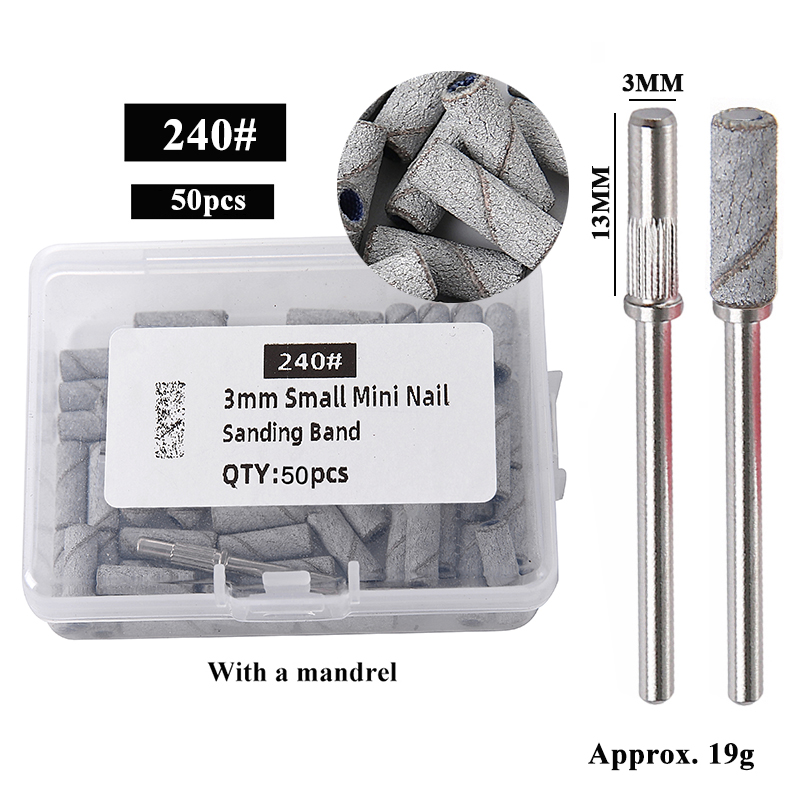 50pcs/box 3mm Mini Sanding Ban - Power Tools Brand ulasan dan harga