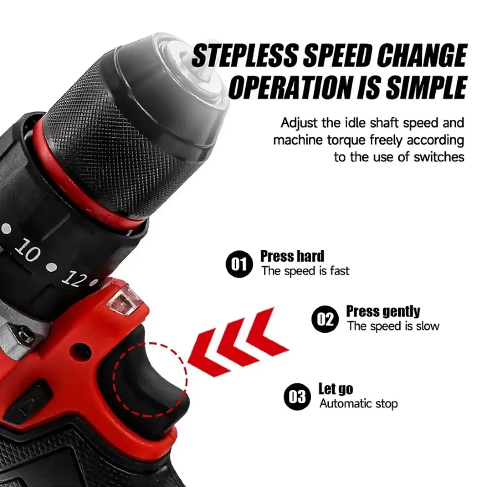 Small Electric Brushless Impac - Power Tools For Home ulasan dan harga