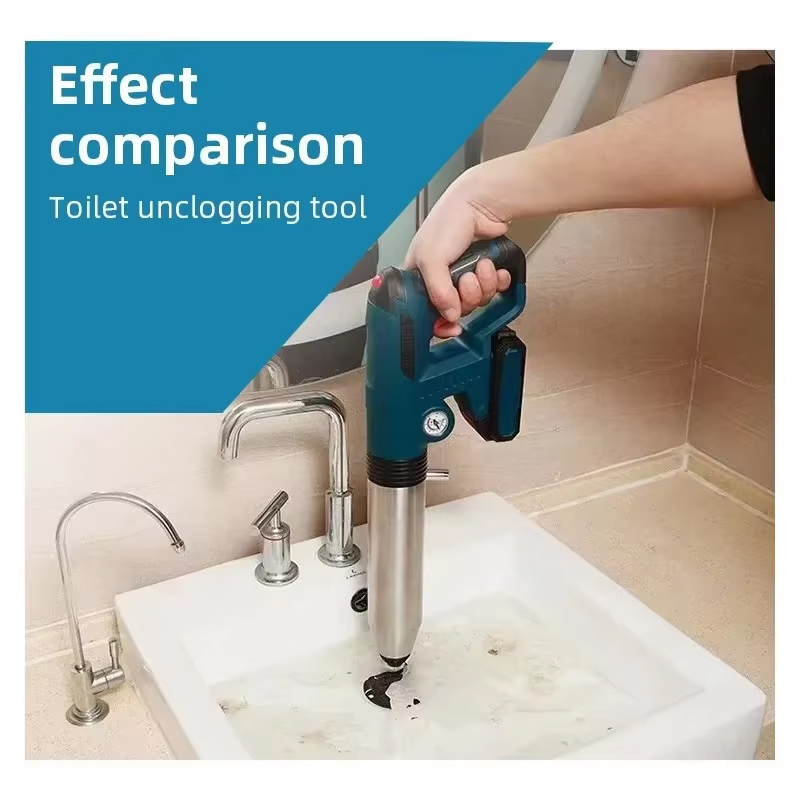 Electric Air Plunger Toilet Dr - Power Tools For Home ulasan dan harga
